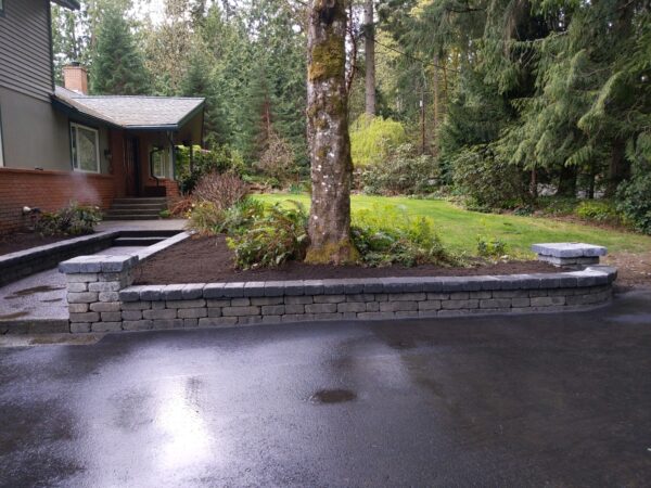Small Concrete Block Wall $8-10K