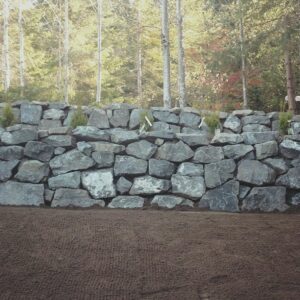 Large Rock Retaining Wall $18-24K